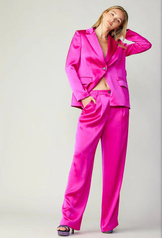 women's hot pink suit Jacket